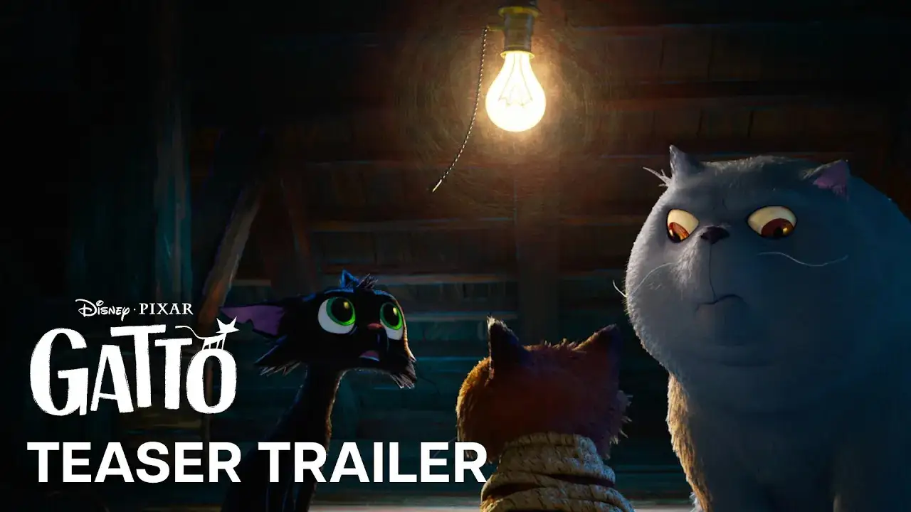 Gatto: Deutscher Teaser-Trailer zum Pixar-Film