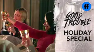 Good Trouble Serientrailer Christmas At The Coterie